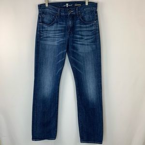 Seven 7 For All Mankind Slimmy Jeans Medium Cotton